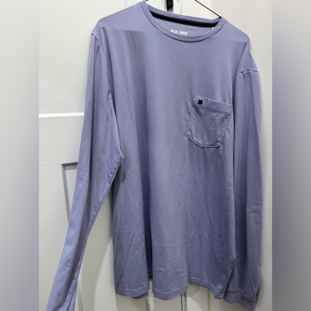 Black Clover Classic Lavender Long Sleeve Shirt